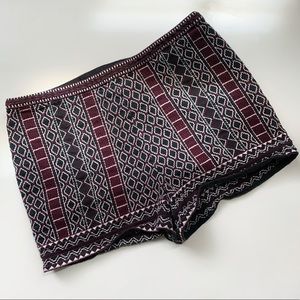 Embroidered & Beaded Shorts